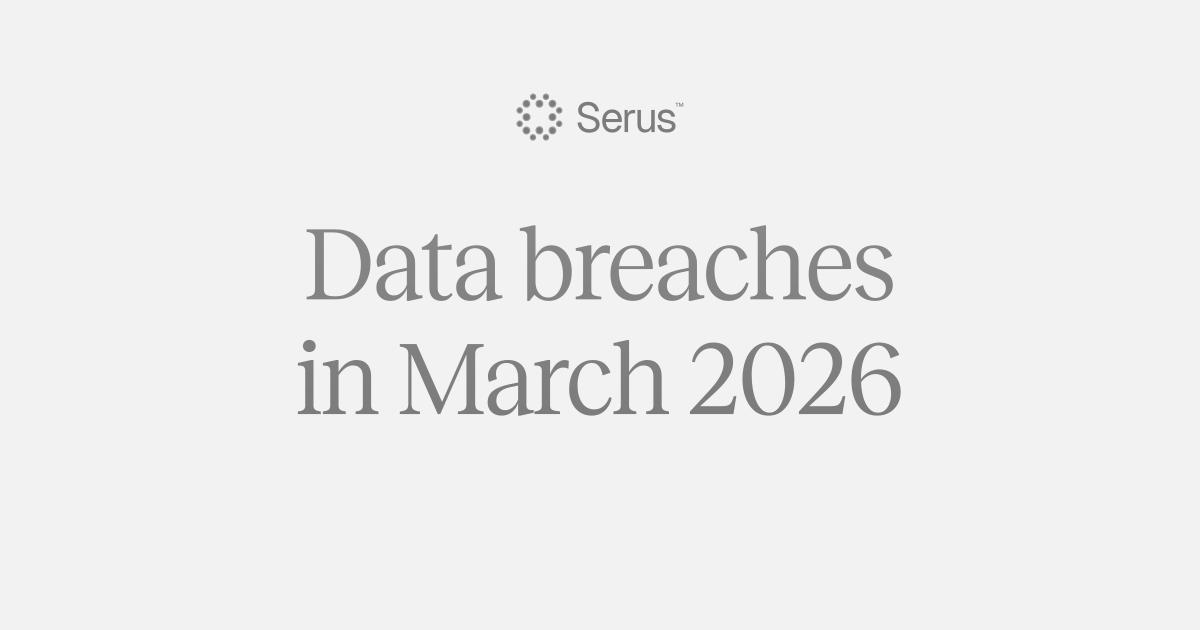 Data breaches in March 2026